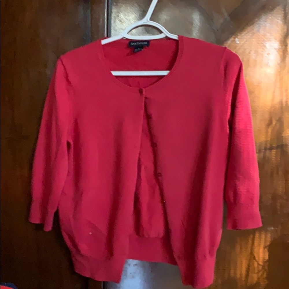 Beautiful red lite sweater